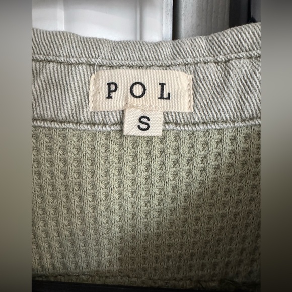 NWOT❤️Three Bird Nest❤️ Way Home Patch Detail Shacket Size Small - Picture 8 of 17